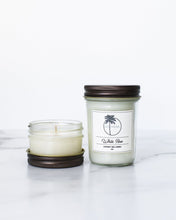 Load image into Gallery viewer, White Rose Scent Coconut Wax Candle
