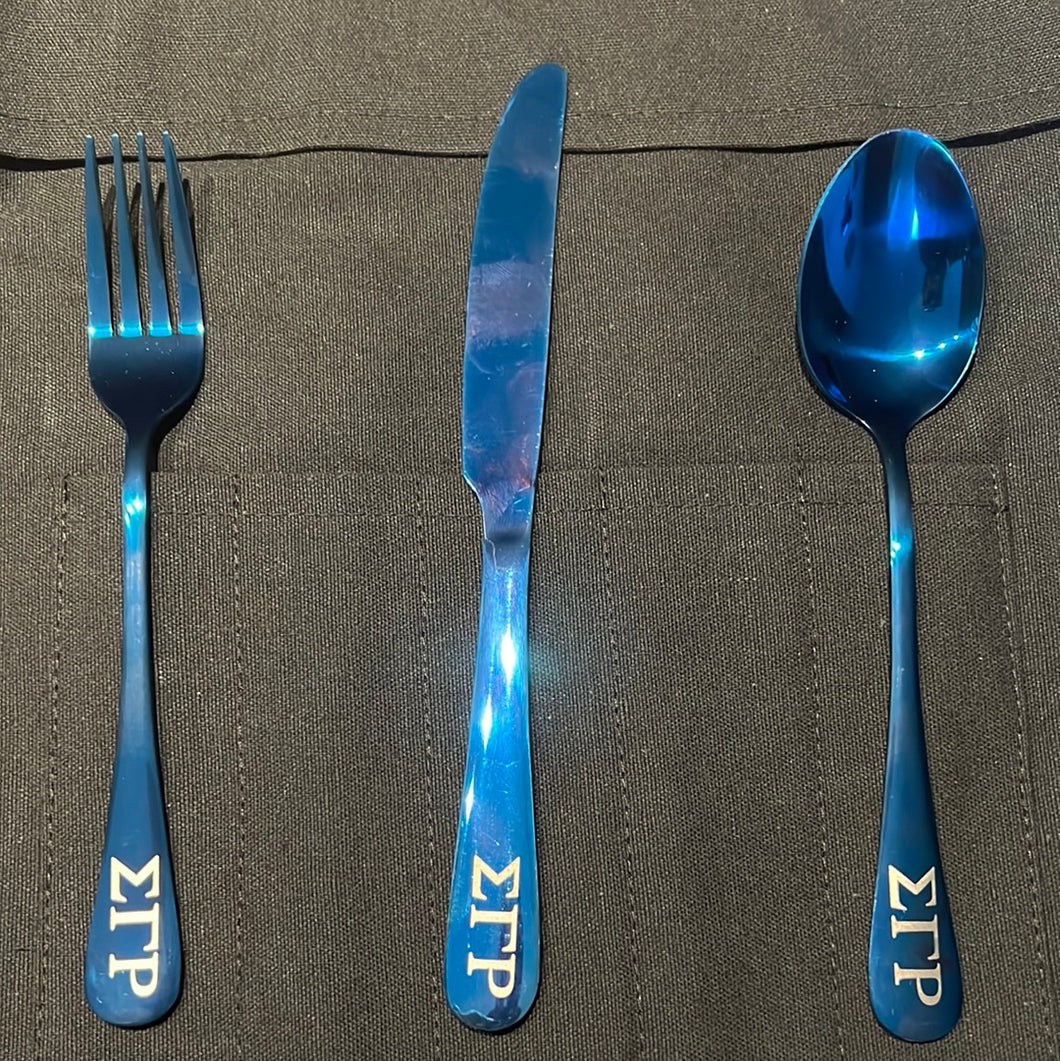 SGRHO SILVERWARE Set (Blue)