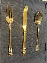 Load image into Gallery viewer, SGRHO Silverware set (Gold)
