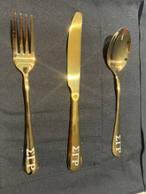 Load image into Gallery viewer, SGRHO Silverware set (Gold)
