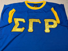Load image into Gallery viewer, Sigma Gamma Rho Ringer T-shirt
